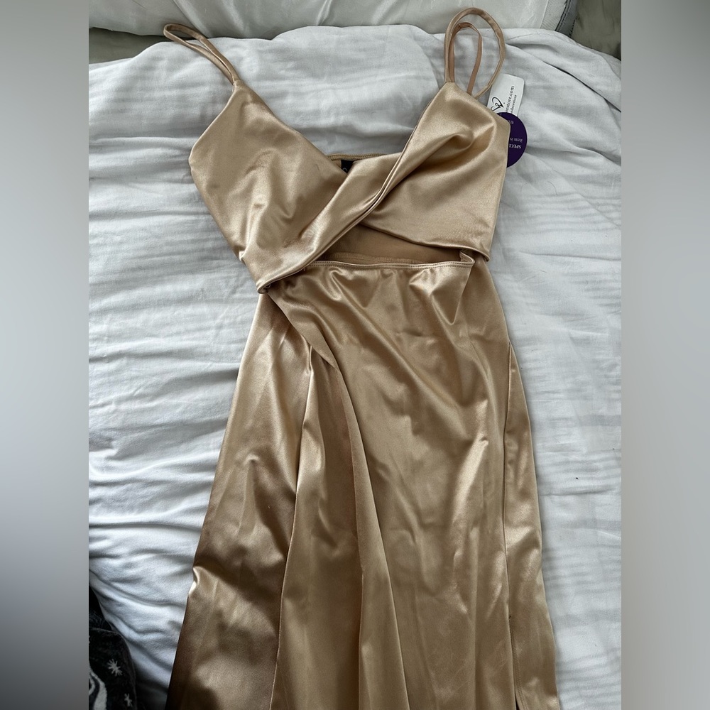 Gold Prom Dress